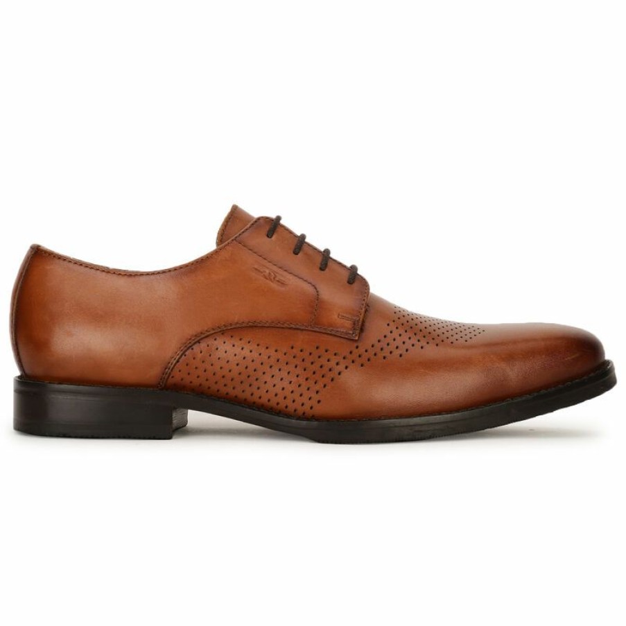 Formal Shoes * | Bata Tan Formal Shoes For Men