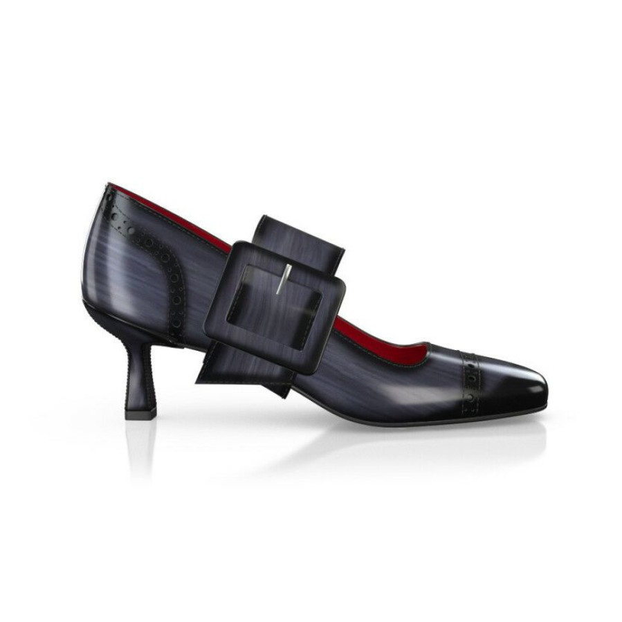 Heels * | Woman`S Luxury Block Heel Shoes 42462