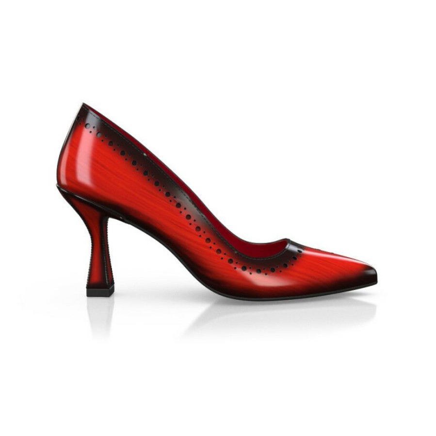 Heels * | Woman`S Luxury Block Heel Shoes 36470