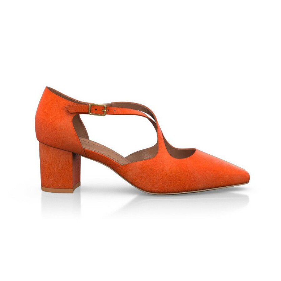 Heels * | Mid Heel Pointed Toe Shoes 19876