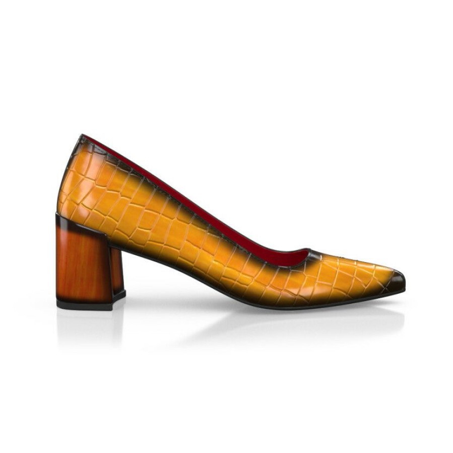 Heels * | Woman`S Luxury Block Heel Shoes 44910