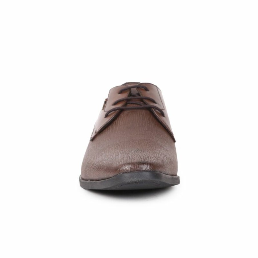 Formal Shoes * | Bata Dark Brown Formal Shoes For Men