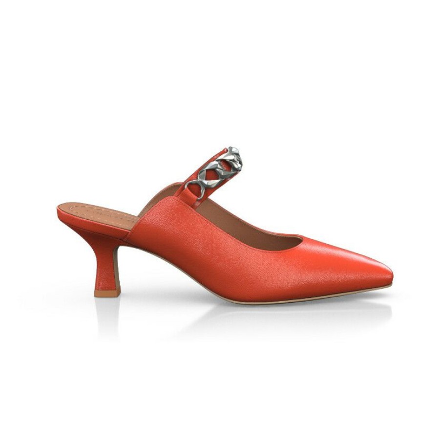 Heels * | Mid Heel Pointed Toe Shoes 19837